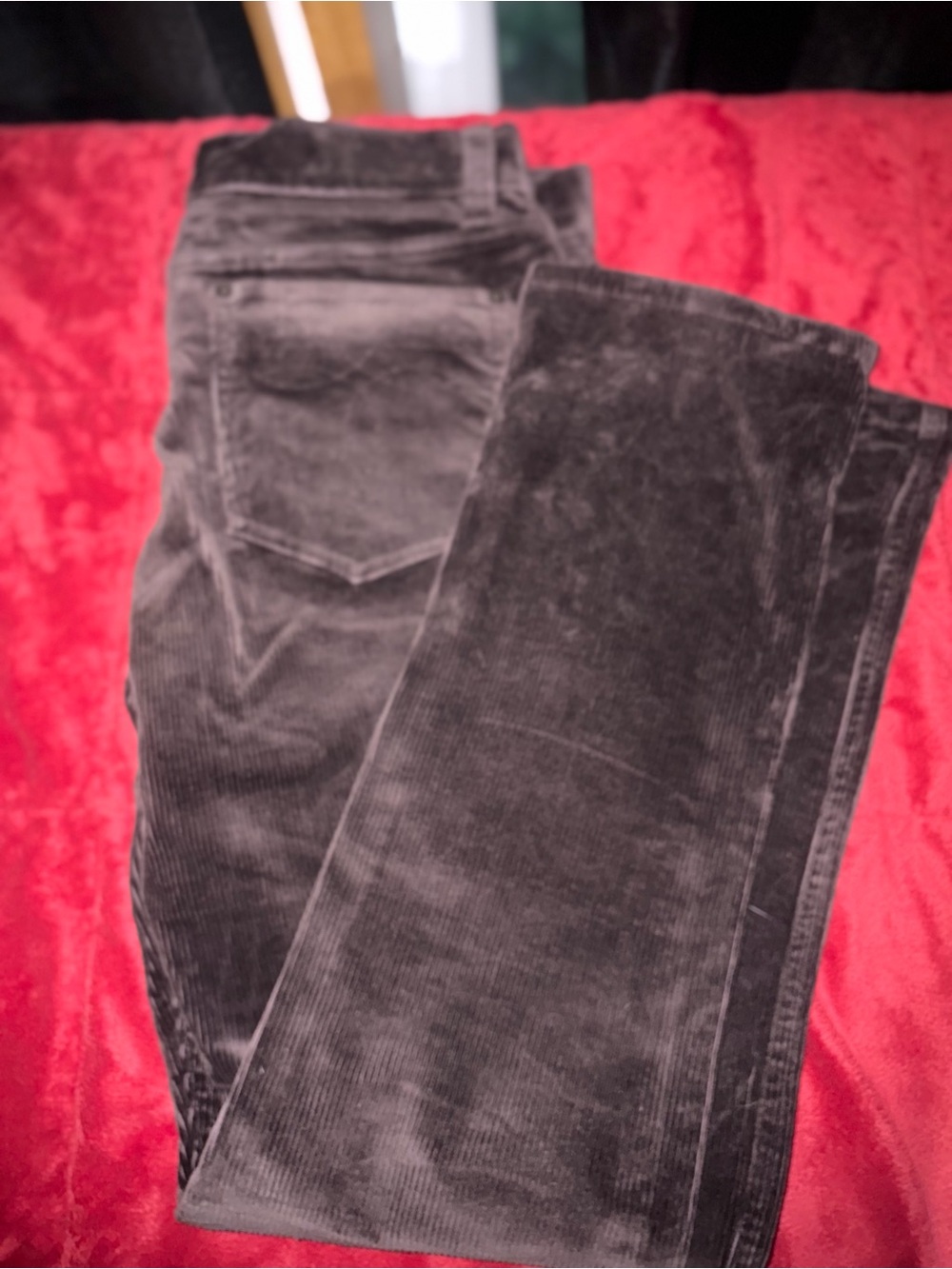 Ralph Lauren Blue Label Brown Corduroy Straight Pants